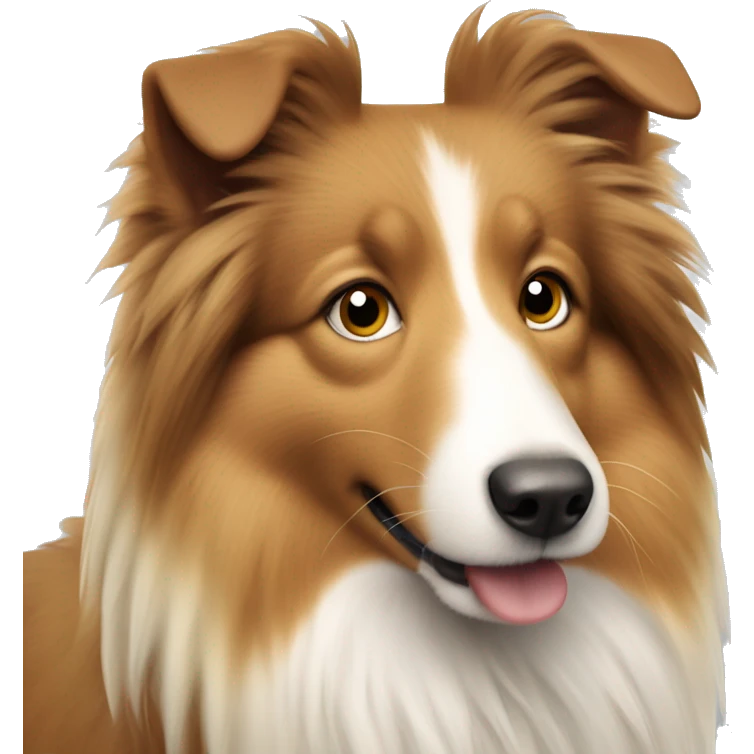 shetland sheepdog  emoji