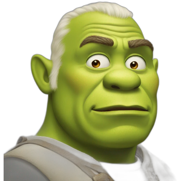 white-shrek emoji