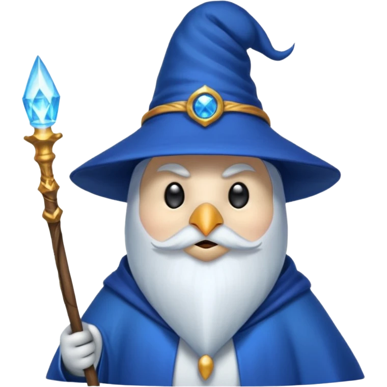 Penguin Wizard emoji