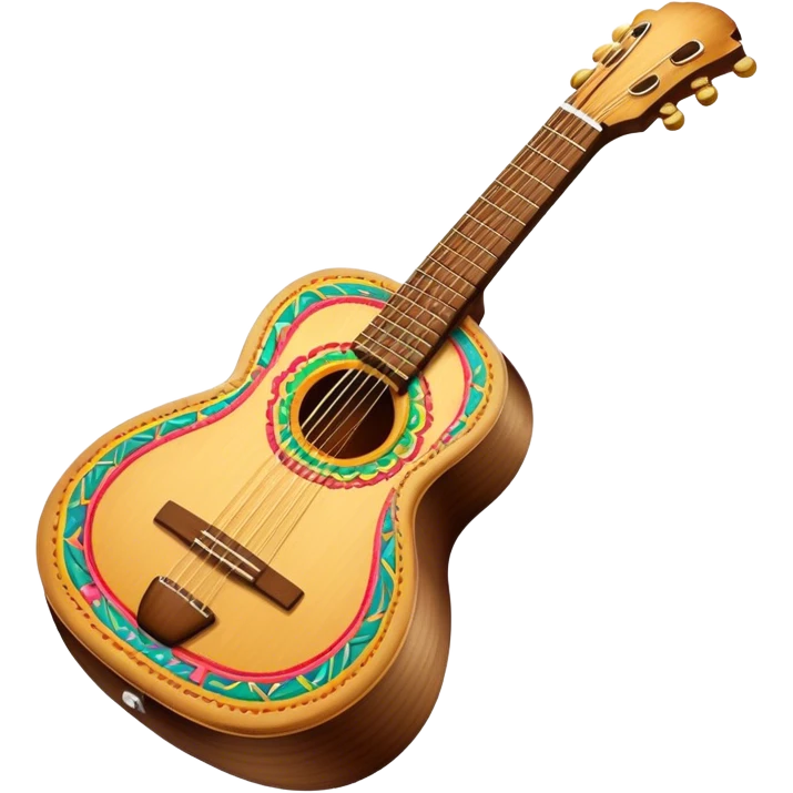 mariachi guitar vihuela  emoji