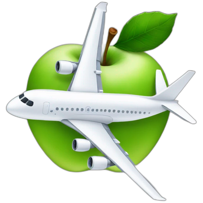 apple plane emoji