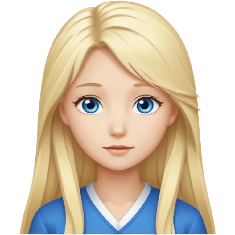 Norwegian beautiful anime lady emoji