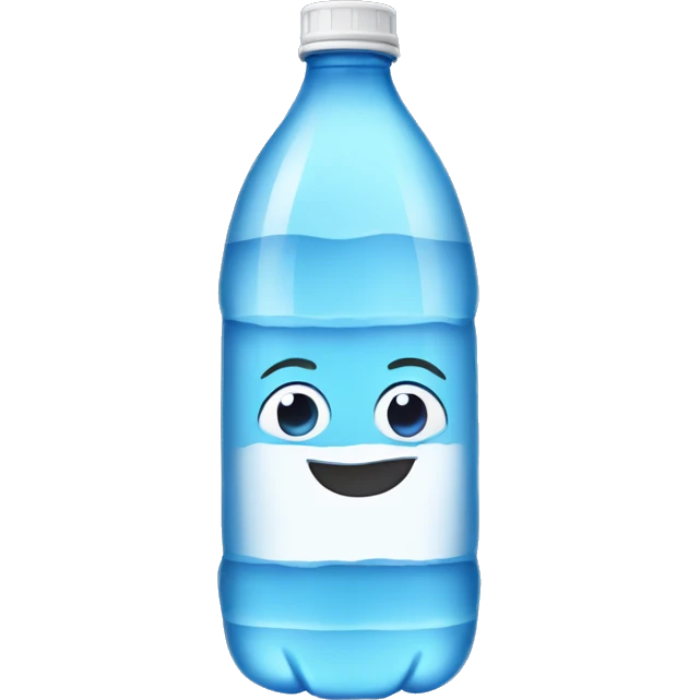 A large bottle of water emoji
