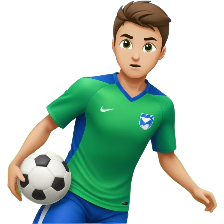 Soccer player emoji