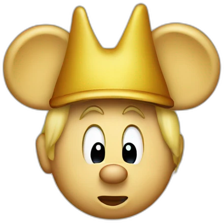 donald trump as mickey mouse emoji