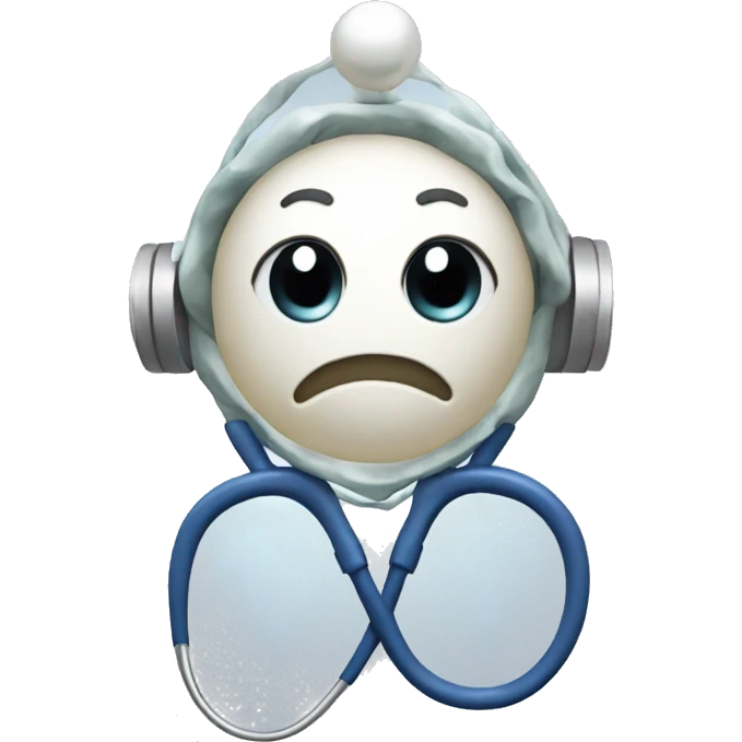pearl with stethoscope emoji