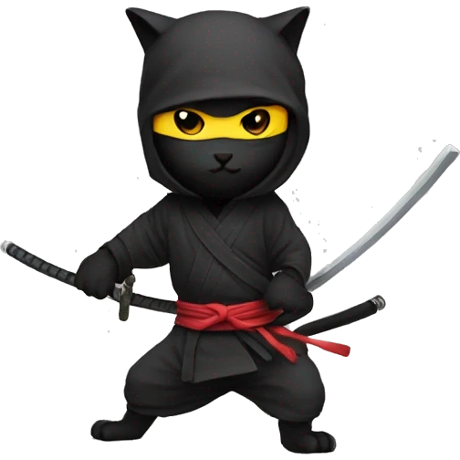 Ninja cat emoji