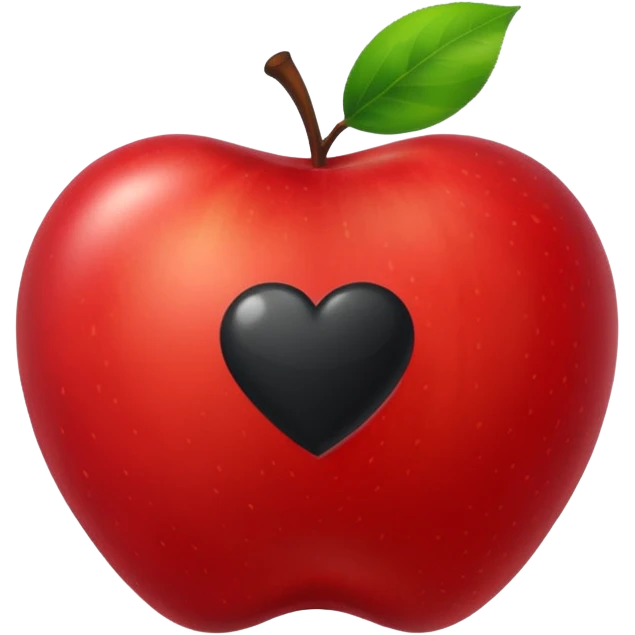 🍏🖤 emoji