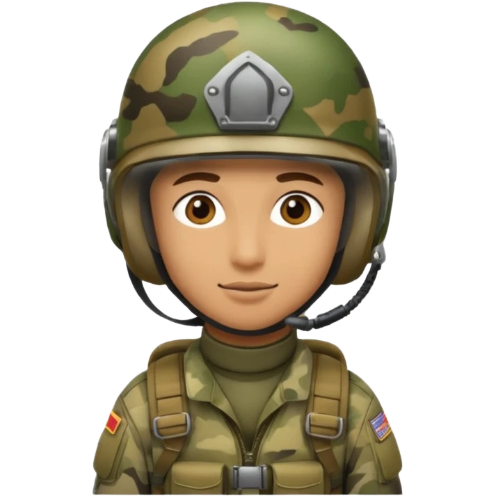 saut parachutiste militaire  emoji
