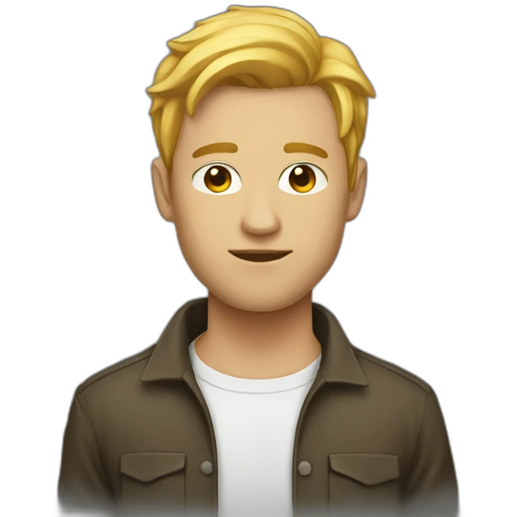 Dev white anonimous emoji