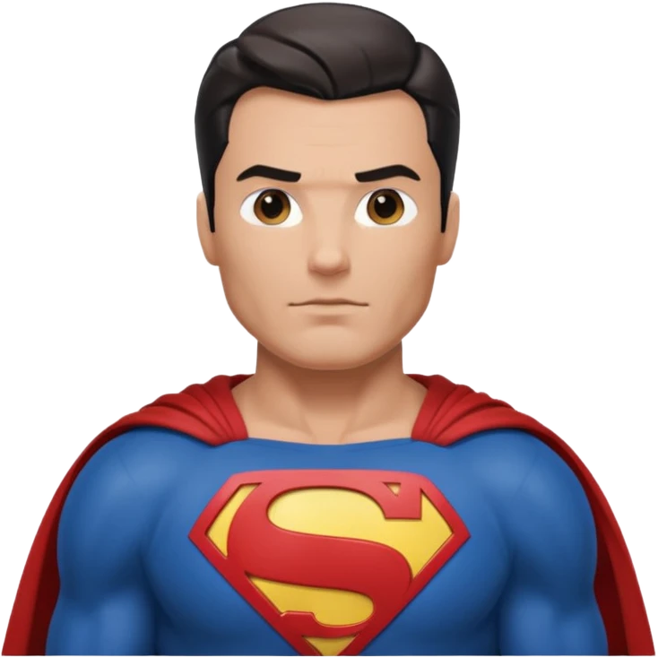 superman standing emoji