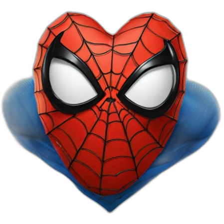 Spiderman heart emoji