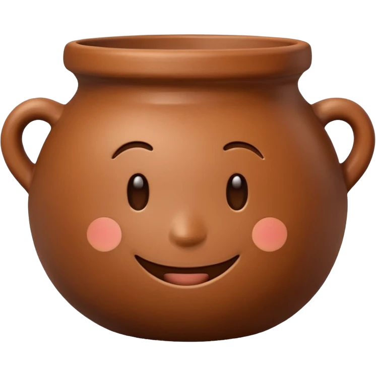 a simple emoji pot emoji