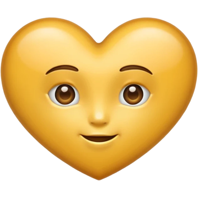 hazel heart simple emoji emoji