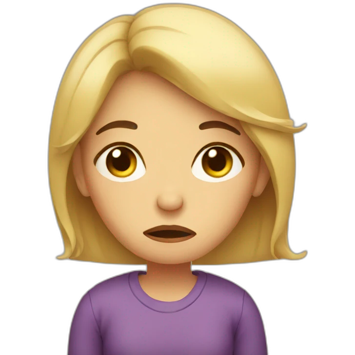 sad mum emoji