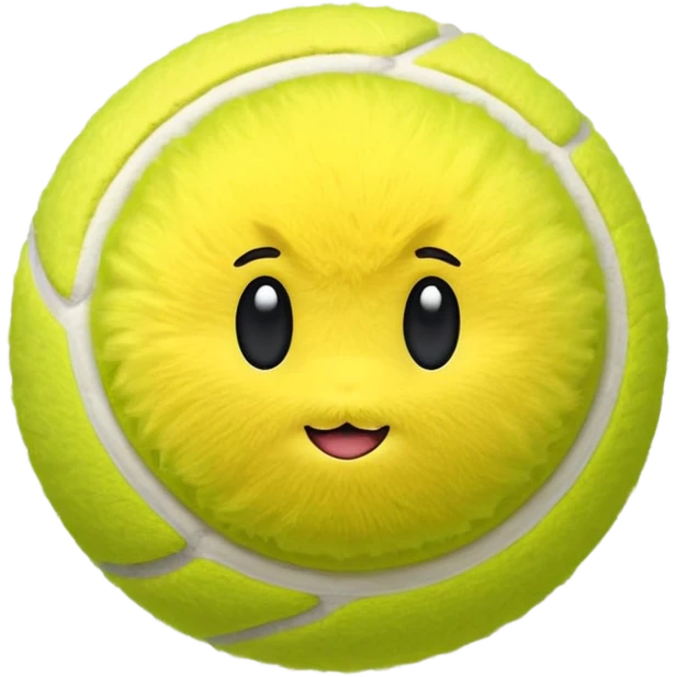 Tennis ball emoji