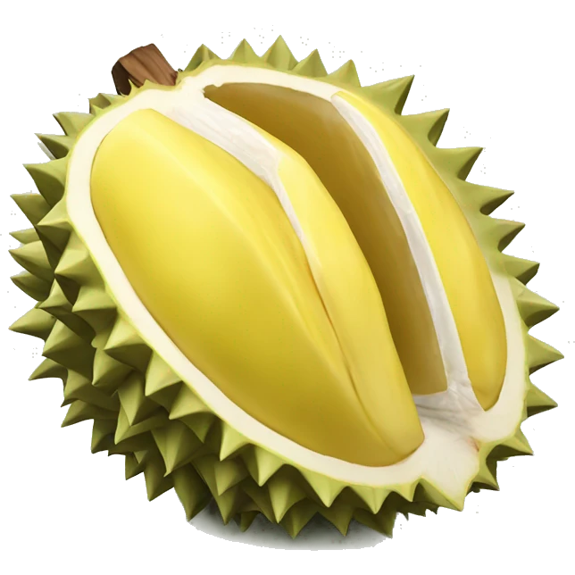 Durian fruit emoji