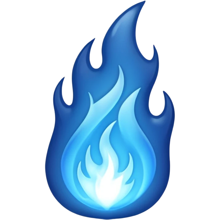 Blue Flame emoji