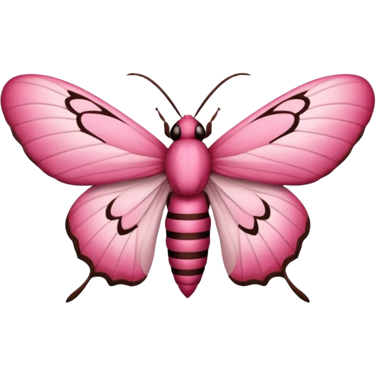 Rose moth emoji
