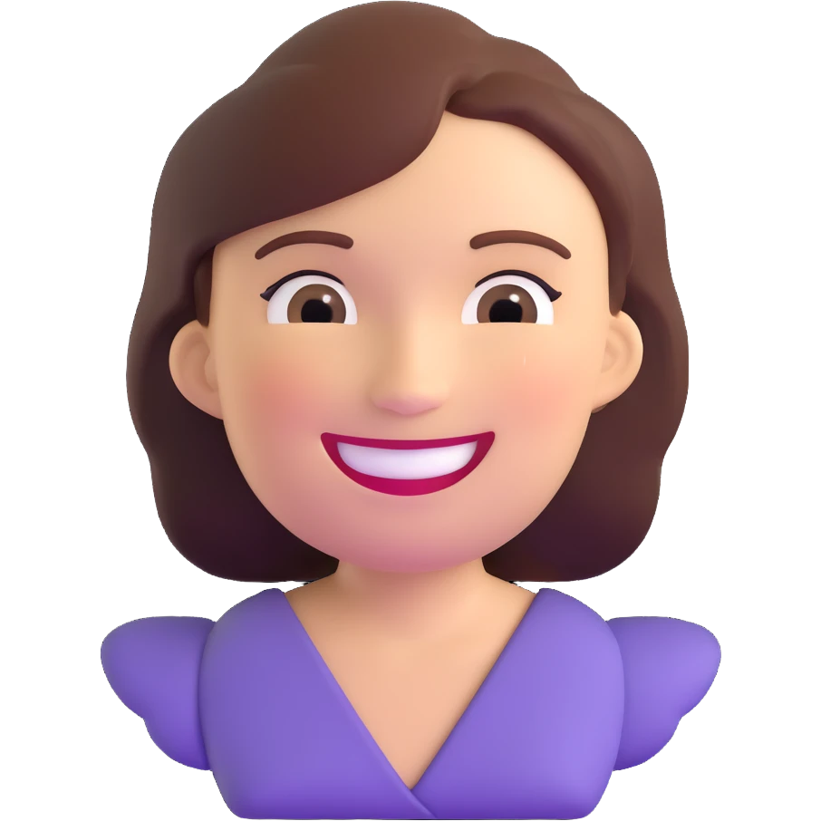 mom character smiling emoji