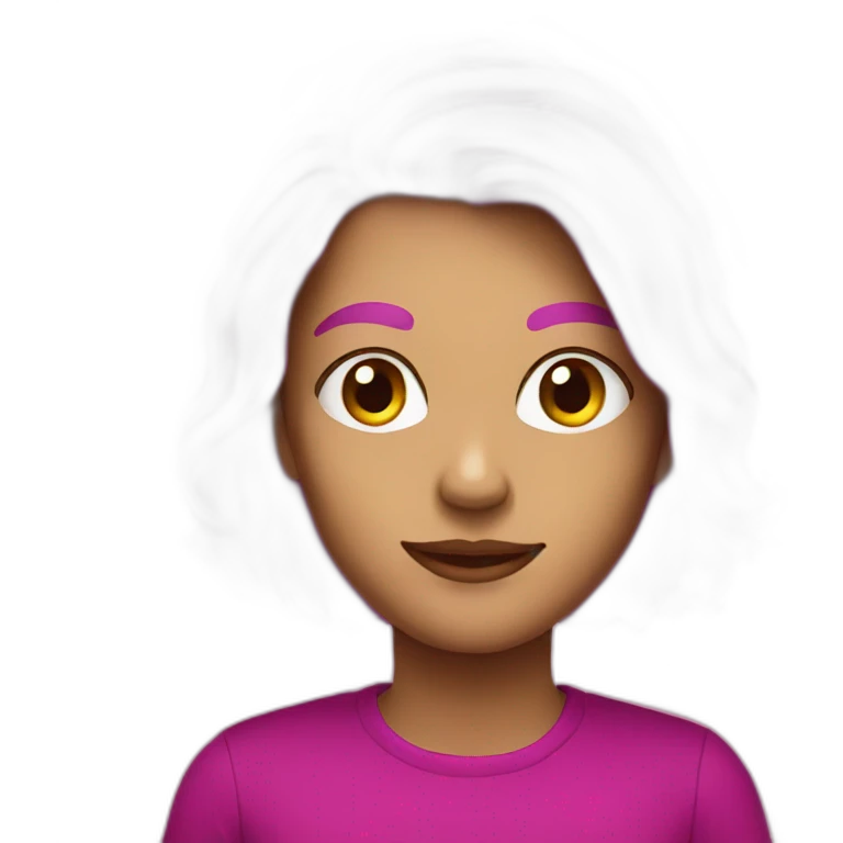 Magenta  emoji