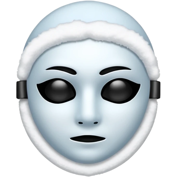 snow mask emoji
