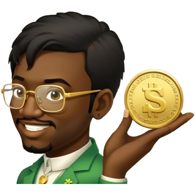 Golden Token emoji