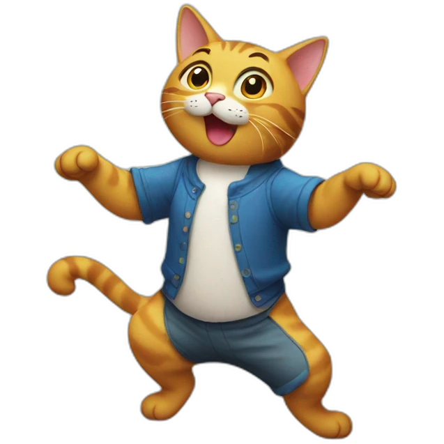 dancing cat emoji