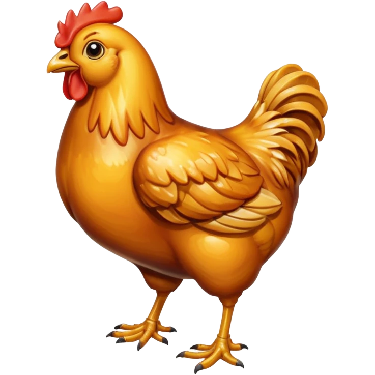 comida pollo caramelizado emoji