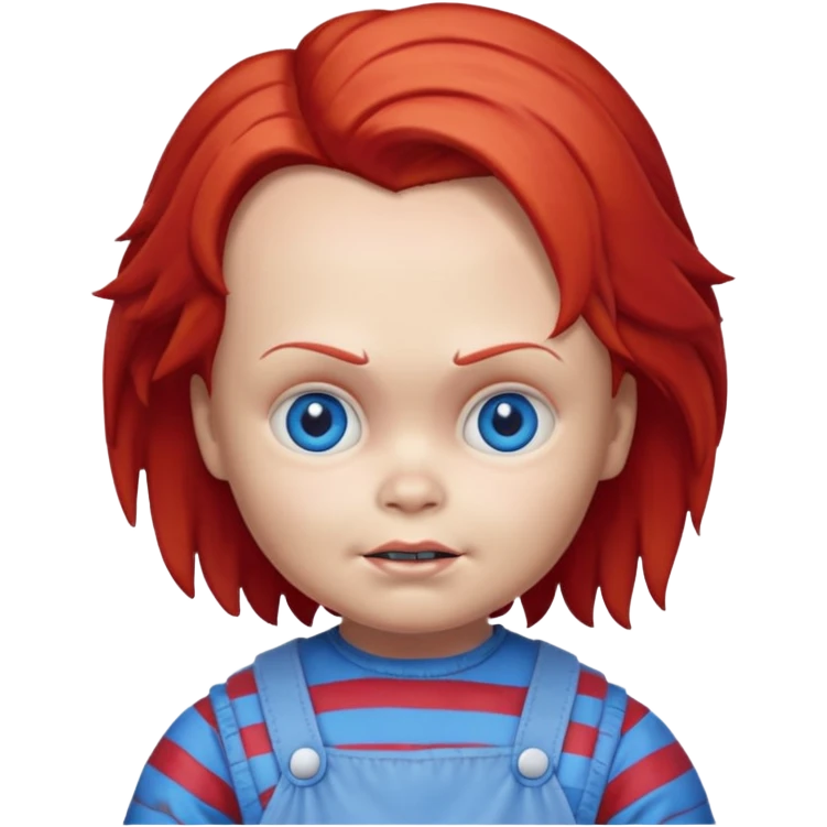 Un emojin de chuky emoji