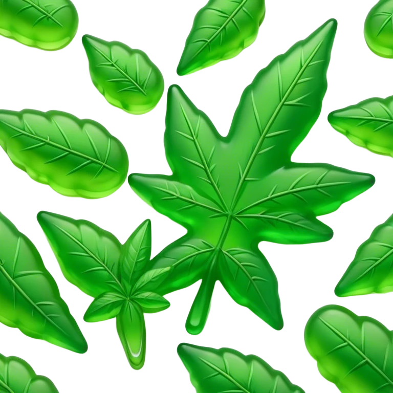Weed gummy's  emoji