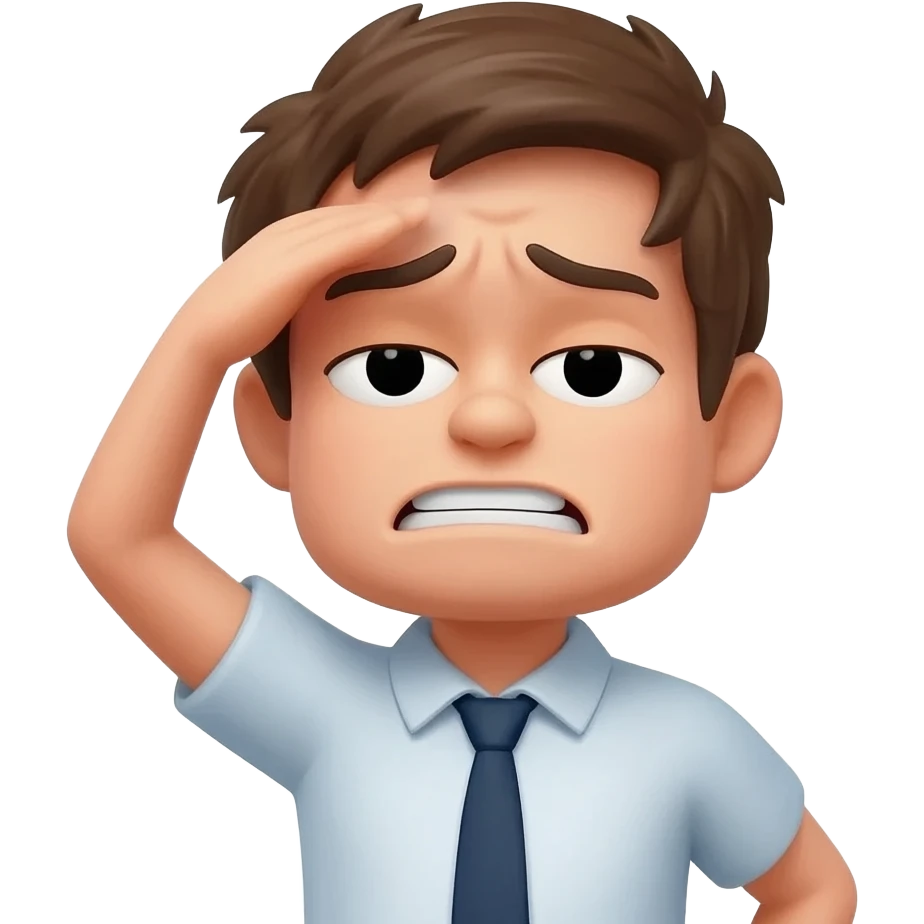 putting gun straight to my forehead in frustration with everything emoji