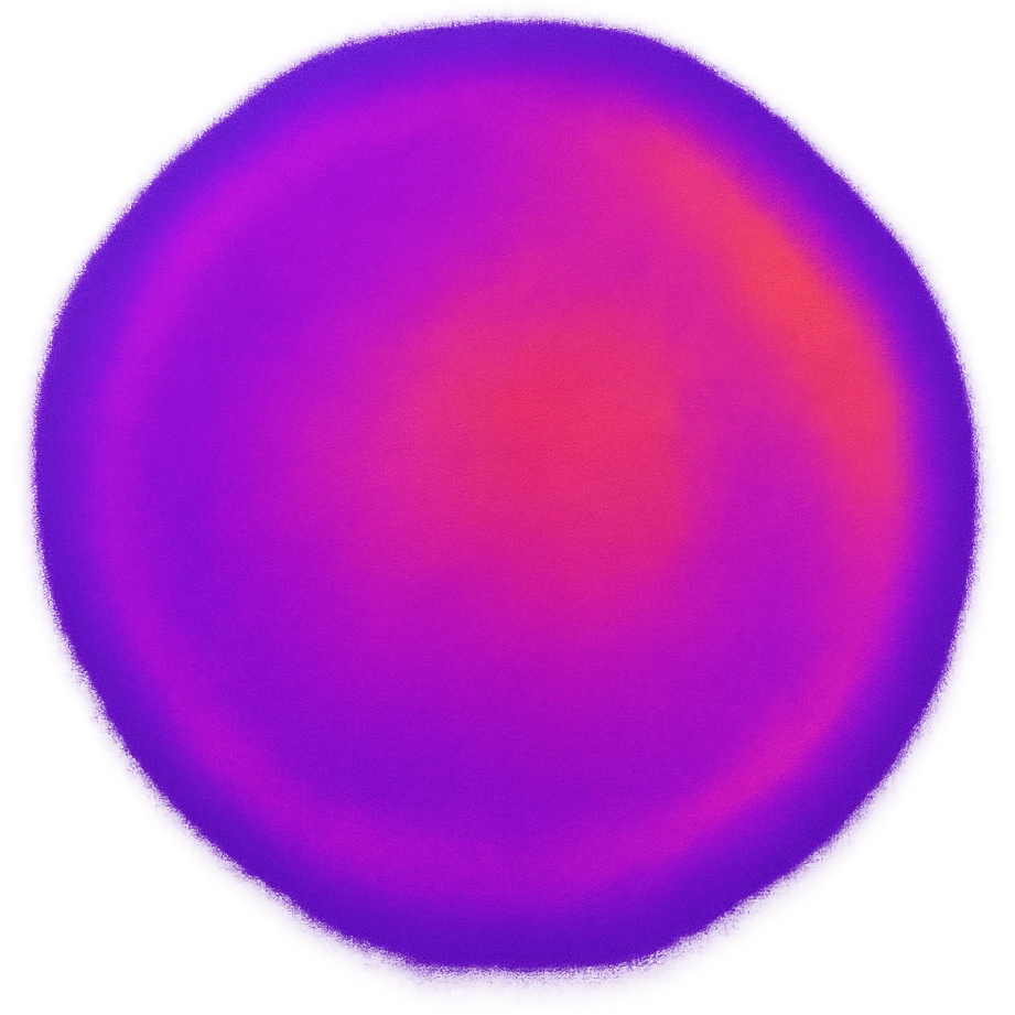 A sphere in thermal camera colors, purple and pink gradient emoji