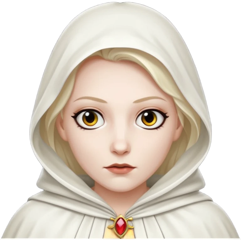 white cloak villian emoji