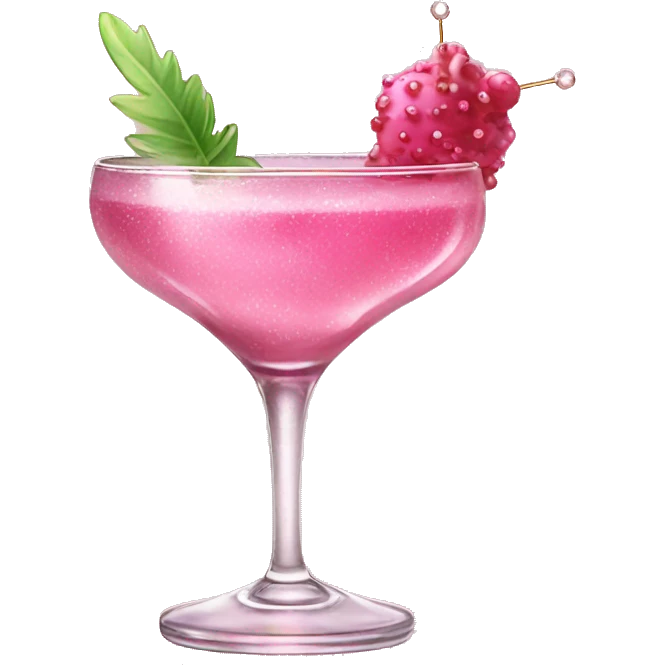 Table cocktail pink decoration fairy emoji