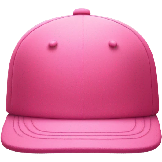 Pink cap emoji