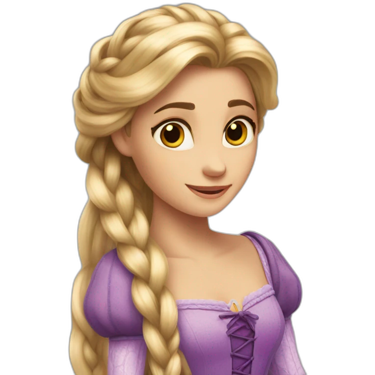Rapunzel  emoji