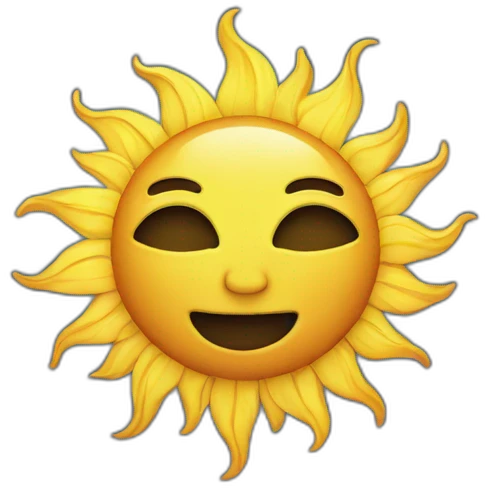 sun and moon emoji