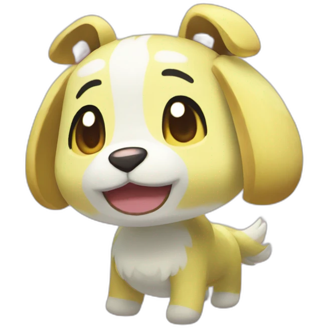 isabelle animal crossing emoji