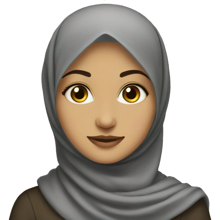 A hijabi girl  emoji