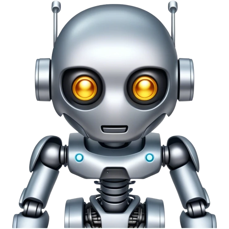 Broken robot emoji