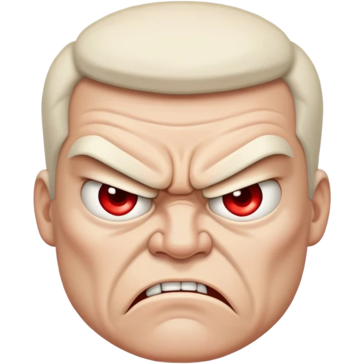 Angry  face  emoji