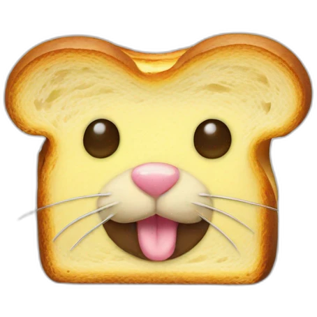 rat-face-in-toast-costume emoji