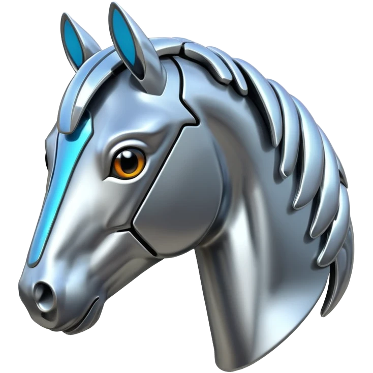 Scifi horse emoji