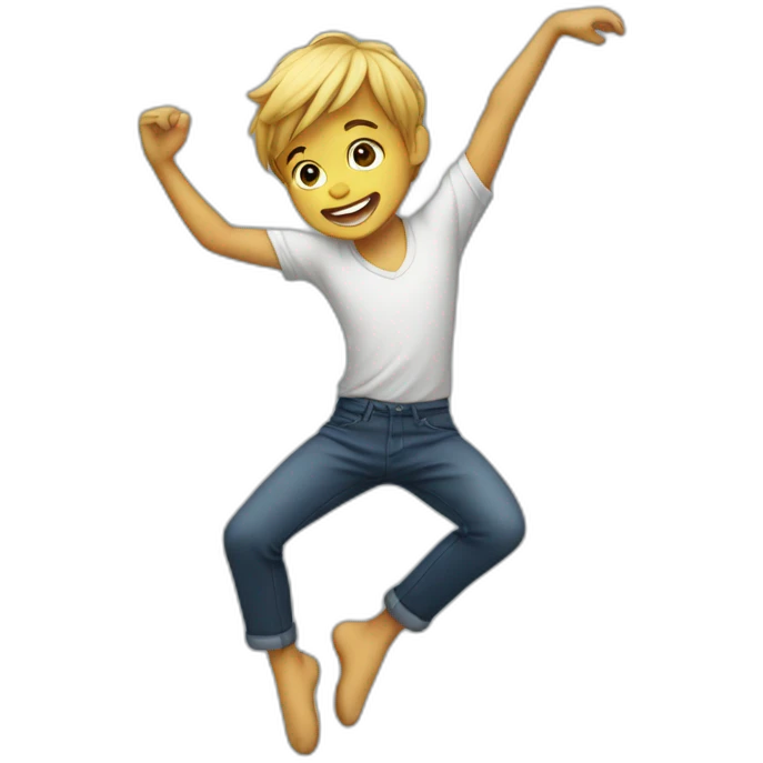 Dancing boy emoji