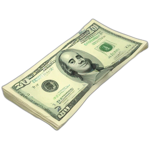 billet de 20€ emoji