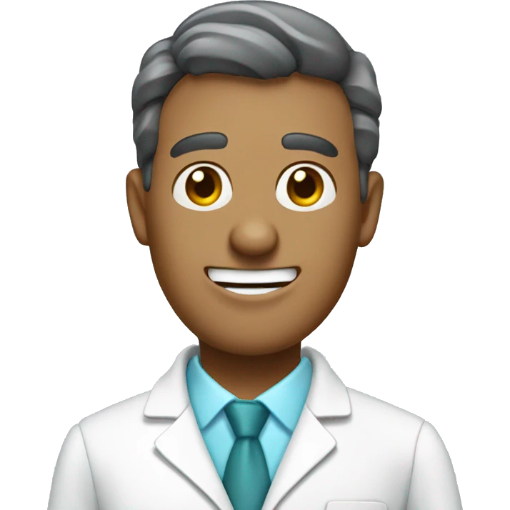 Roger, a dentist management software clippy charact emoji