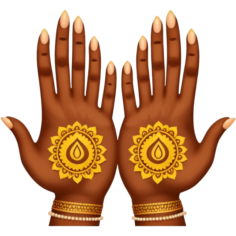 bharatnatyam hands emoji