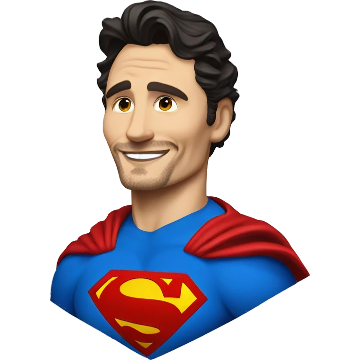 James Franco Superman  emoji