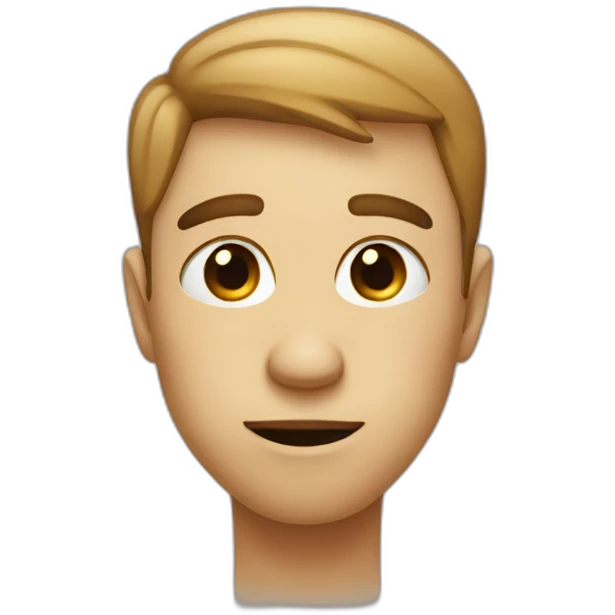 Face with one finger on the nose emoji